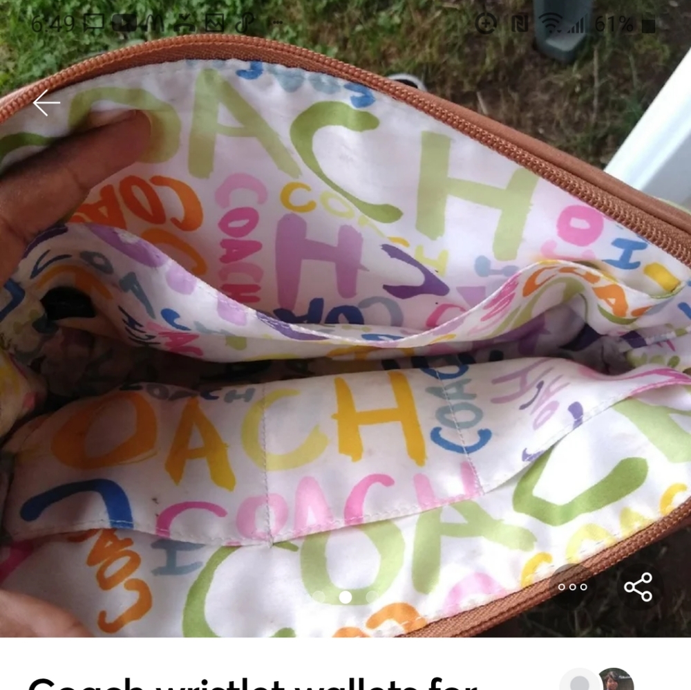 Coach wallet